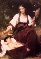 Bouguereau, William-Adolphe - Berceuse , Lullaby